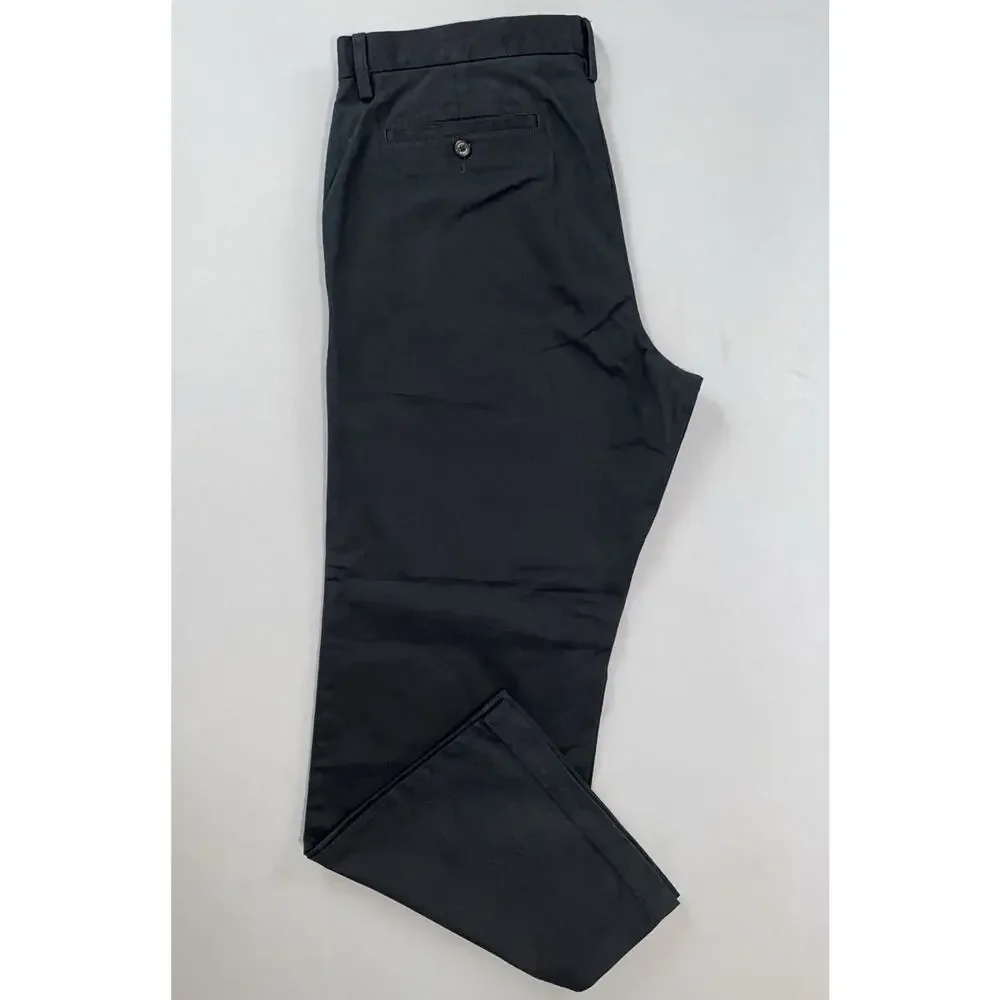 Banana Republic Dawson Fit Flat Front 100% Cotton Relaxed Chino Pants. 36X30 NWT